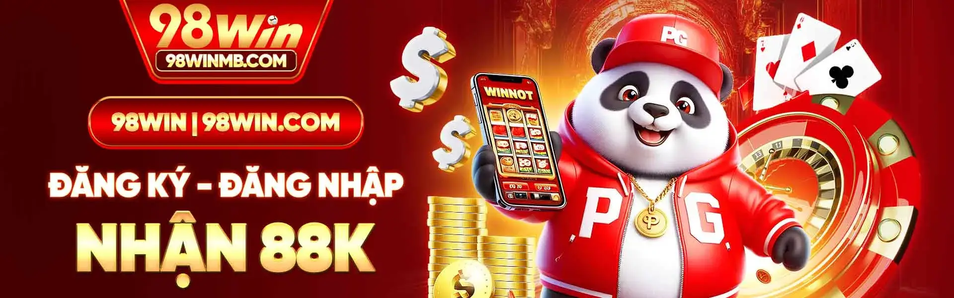 Đăng ký - Đăng nhập 98win nhận 88k